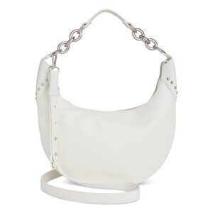INC International Concepts Giannaa Medium Stud Hobo – Vanilla